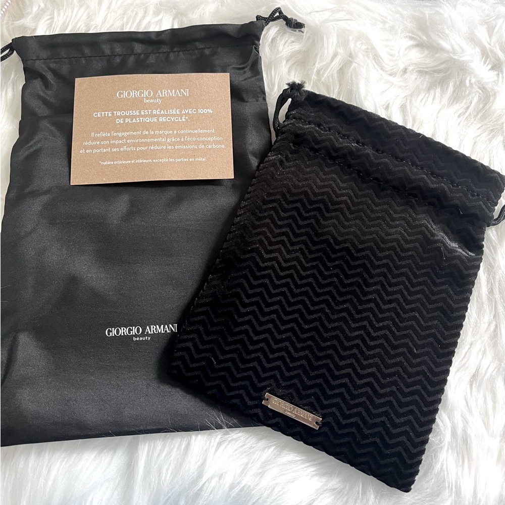 2 Giorgio Armani pouches